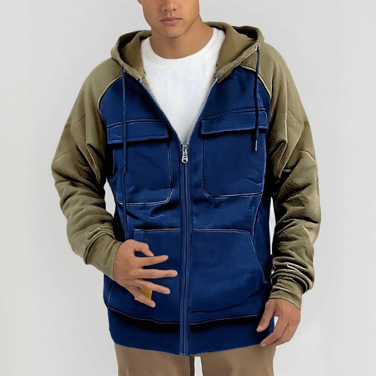 【S-3XL】Nowa męska bluza z kapturem na jesień/zimę o luźnym kroju