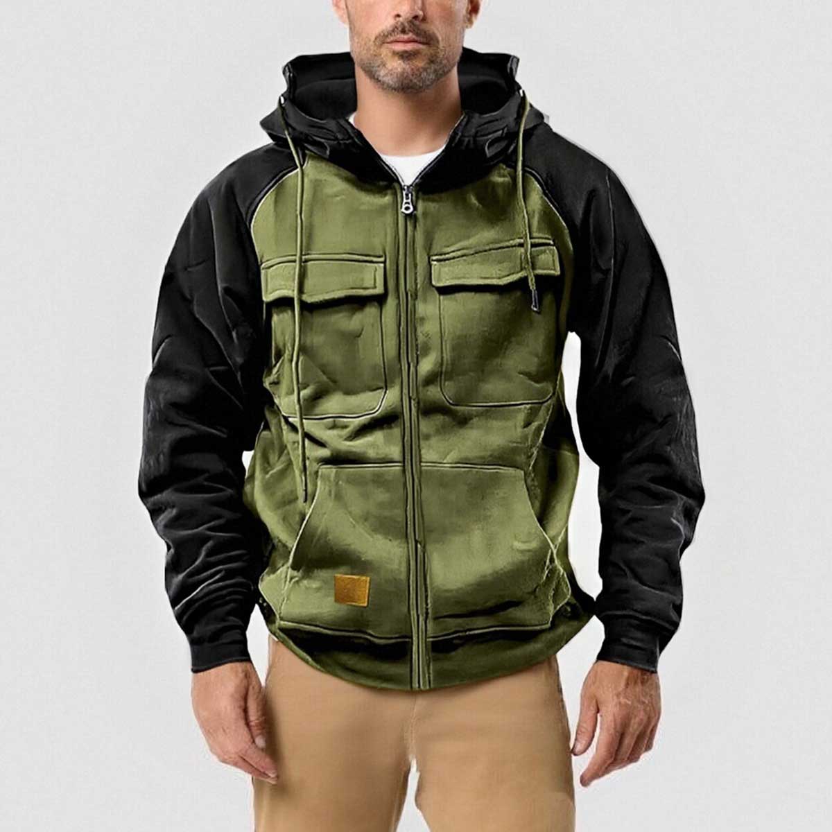 【S-3XL】Nowa męska bluza z kapturem na jesień/zimę o luźnym kroju